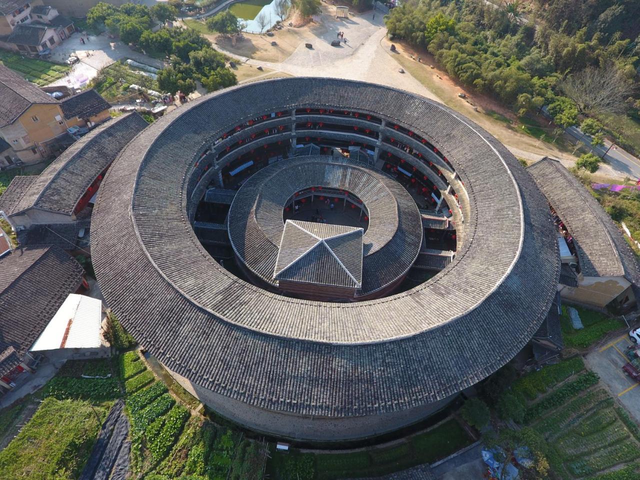 Tulou Fuyulou Changdi Inn Yongding Exterior photo